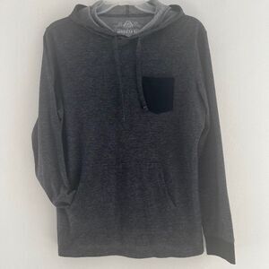 AMERICAN RAG Women Hoodie long sleeve hood Large Cotton